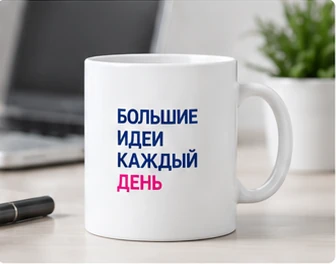 Визуализация фирменной надписи