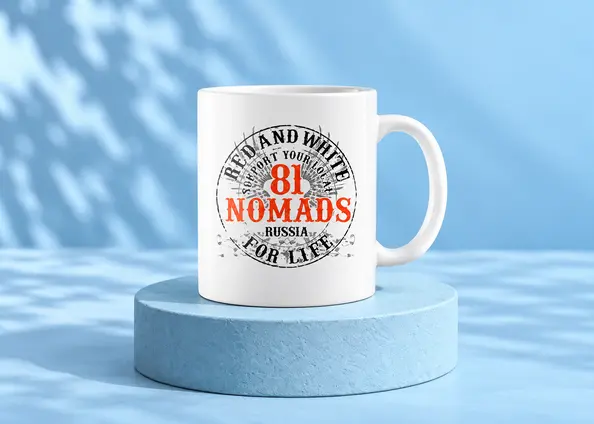 Кружка с принтом 81 Nomads — пример работы GetCups