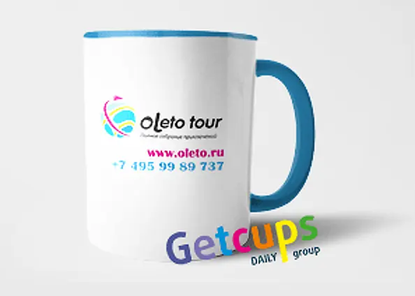 Кружка с фирменным нанесением — пример GetCups