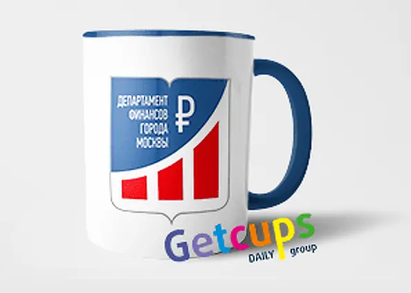Кружка с логотипом заказчика — пример GetCups