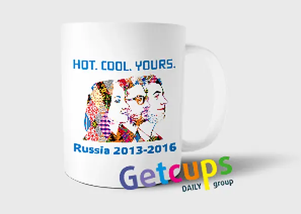 Пример брендированной кружки GetCups